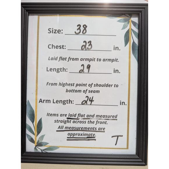 Teddi Of California Vintage Tunic Blouse Black Floral V-neck Size 38* Collared - Picture 11 of 11